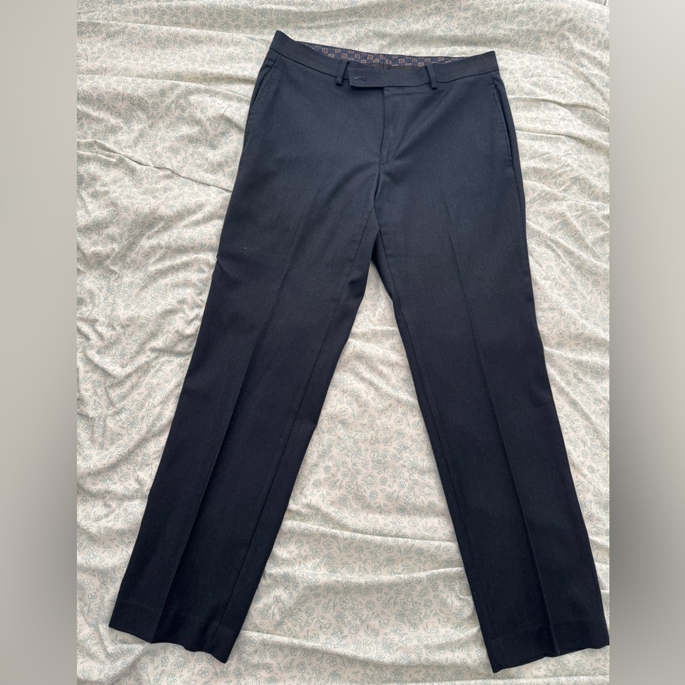 Ralph Lauren Charcoal Gray Trousers